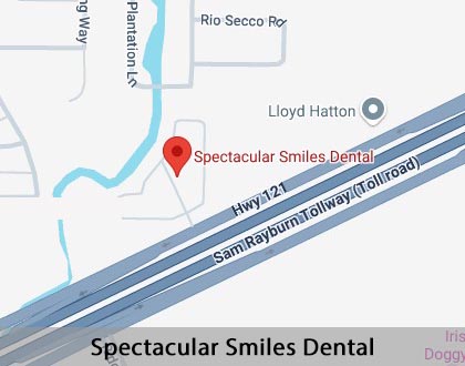 Map image for Dental Checkup in Frisco, TX